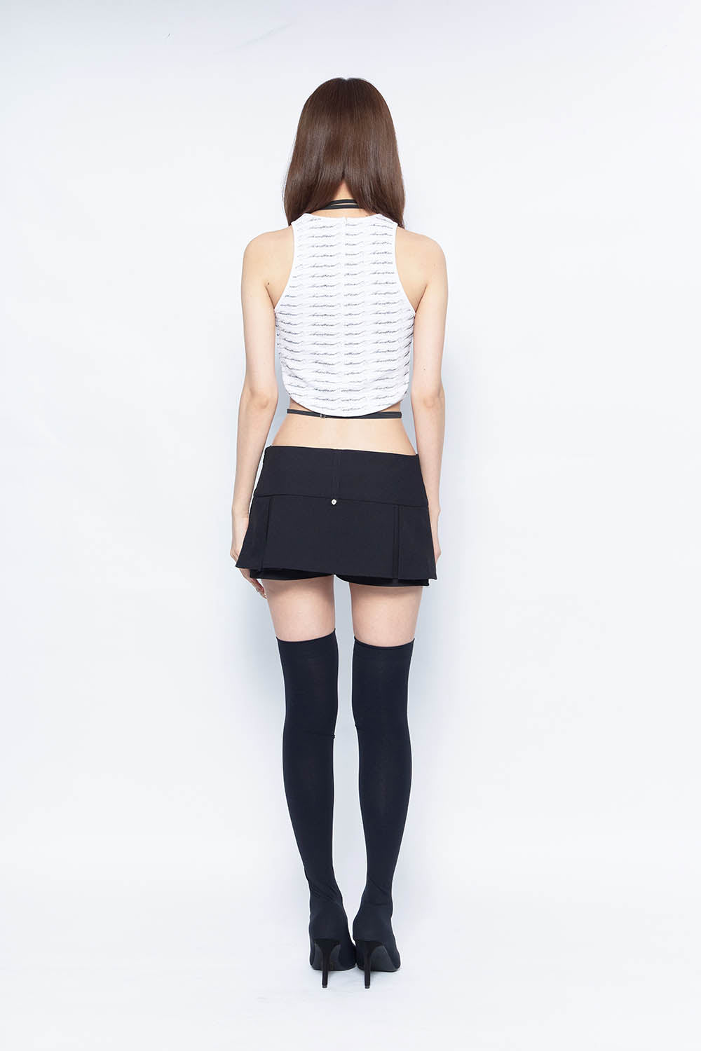 THEREDTHREAD / ザレッドスレッド】S pierce skirt mini