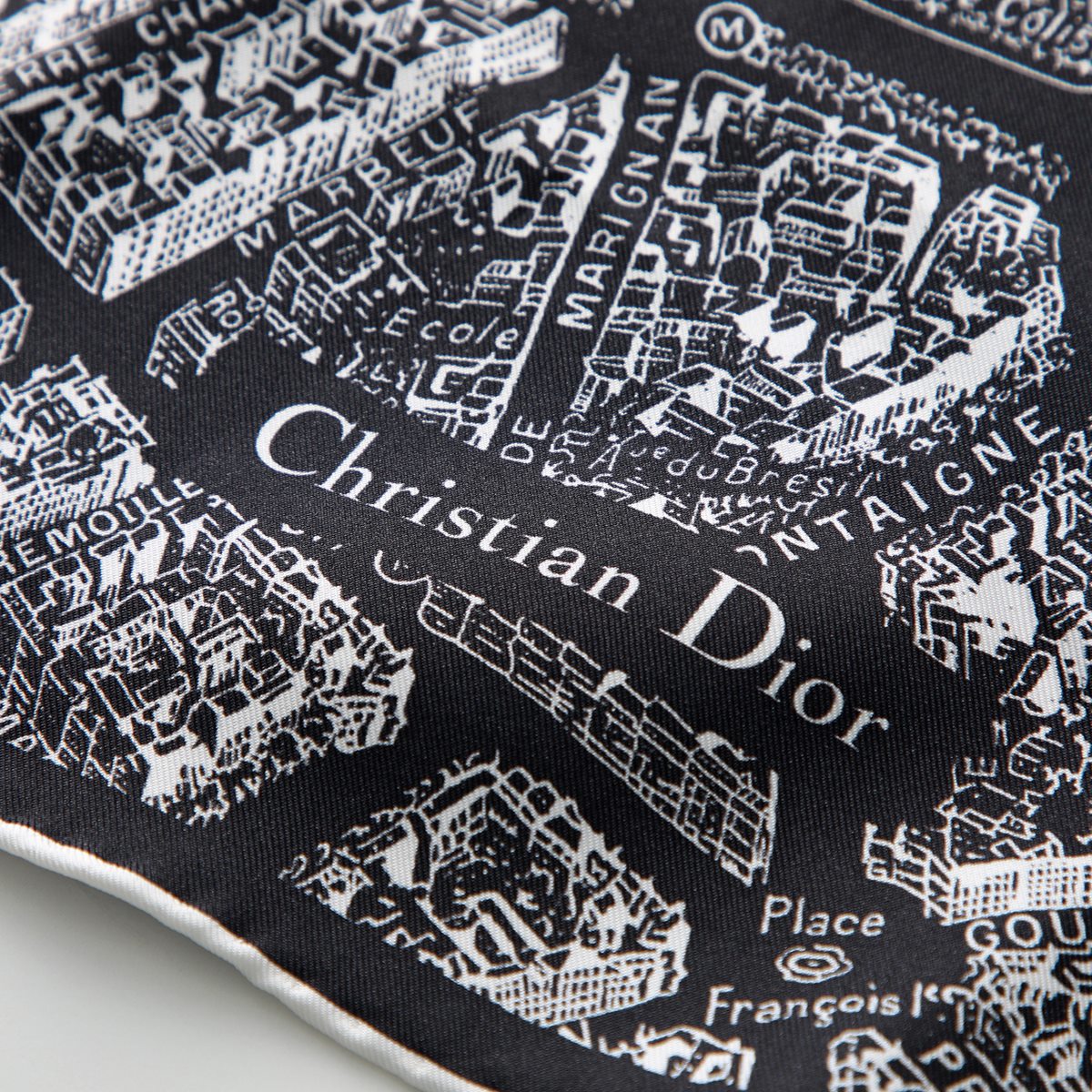 楽天市場】Dior ディオール スカーフ 32PAR101I600 レディース シルク