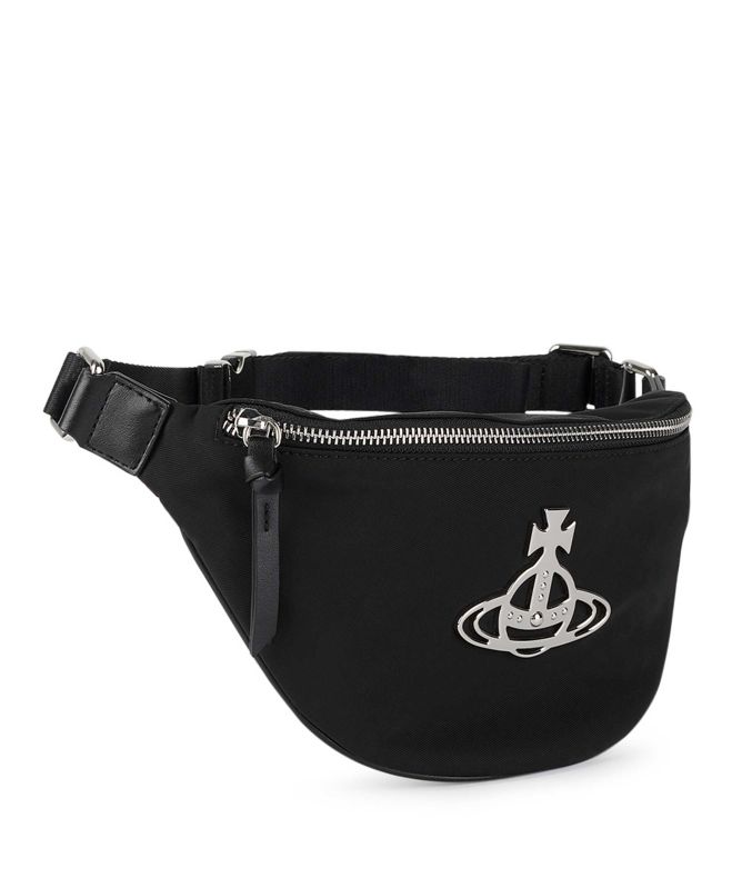 Vivienne Westwood Black Hilda Small Bum Bag | Jules B