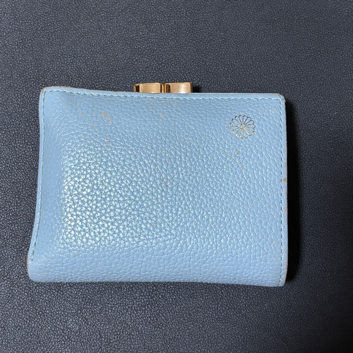 皇居 がま口 財布 ライトブルー｜Yahoo!フリマ（旧PayPayフリマ）
