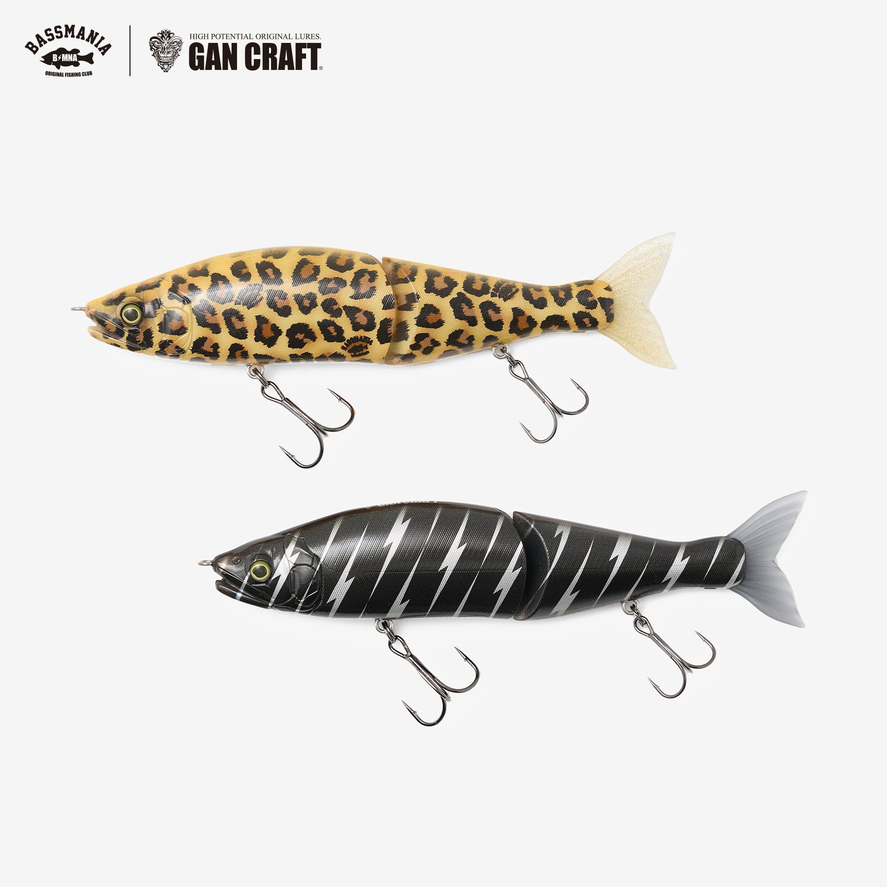 GANCRAFT×BASSMANIA】JOINTED CLAW 178 Type-F ［Thunder / Leo