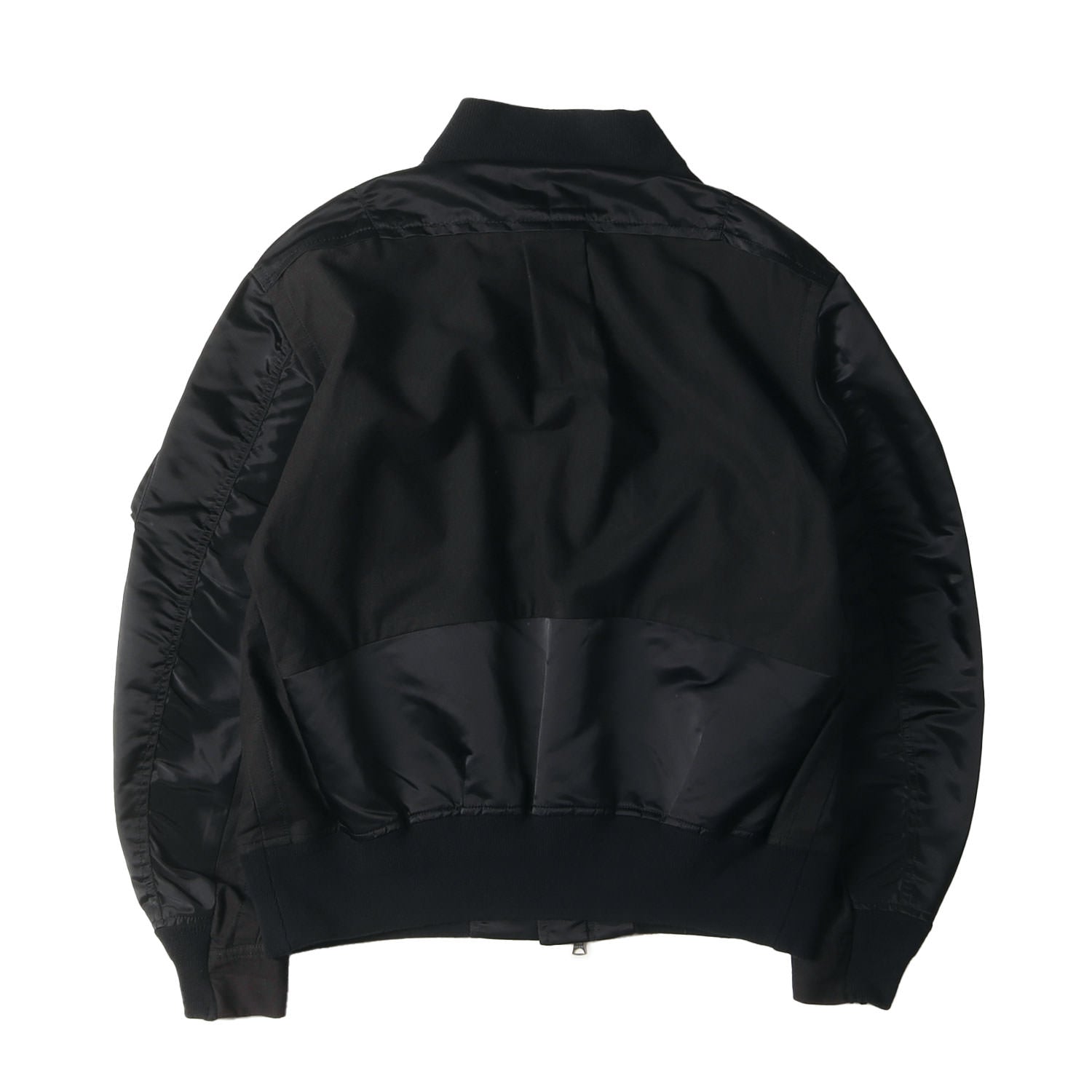 Sacai (サカイ) ミリタリー ボンバー ジャケット (Nylon Twill Cotton