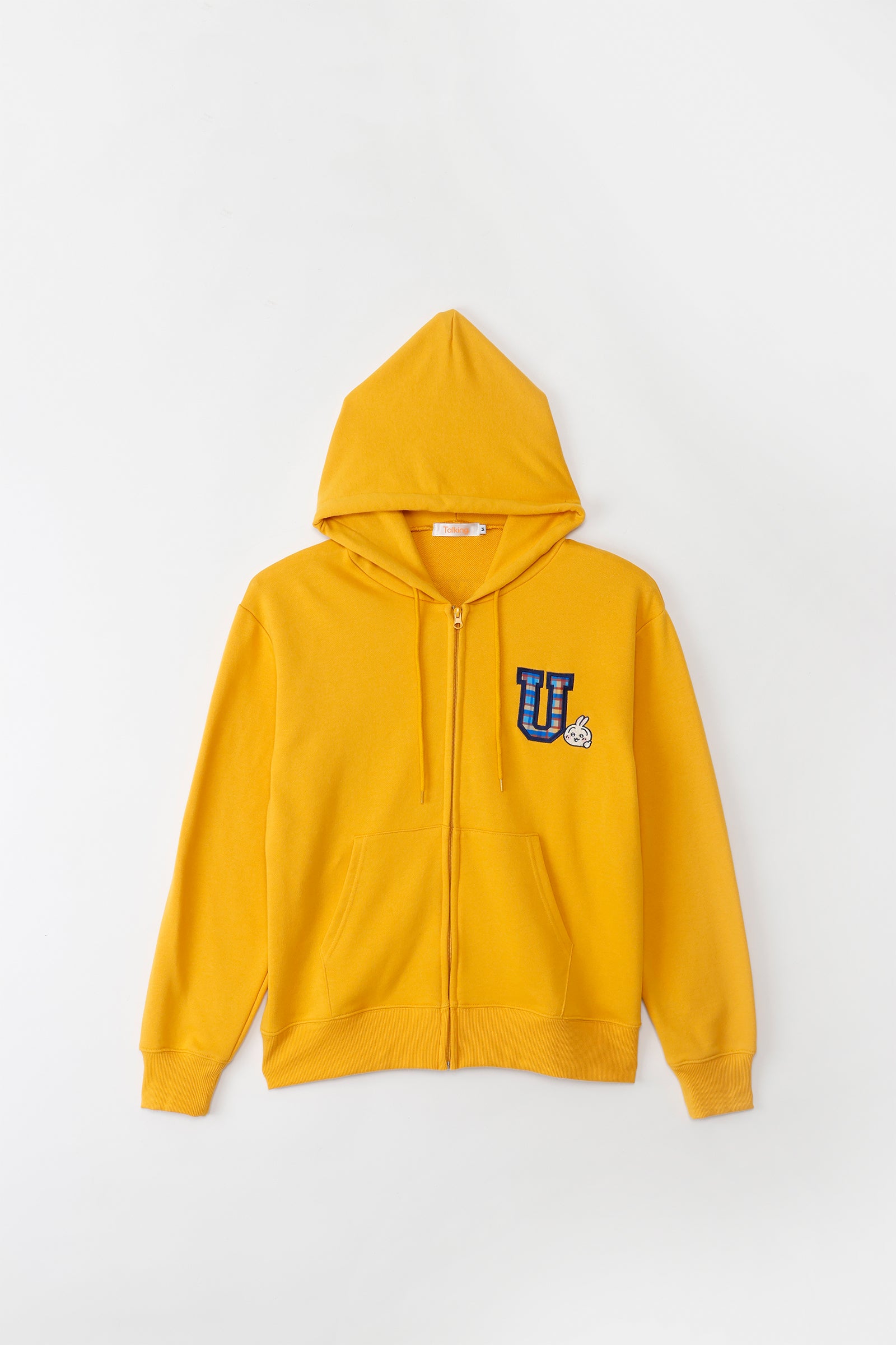 ちいかわ ZIPパーカー GO MY WAY イエロー