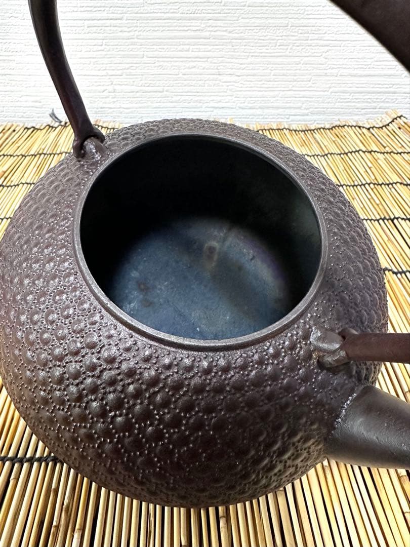 ほぼ未使用、美品 岩手県奥州水沢幸工芸 現代の名工 佐藤勝久造 15型