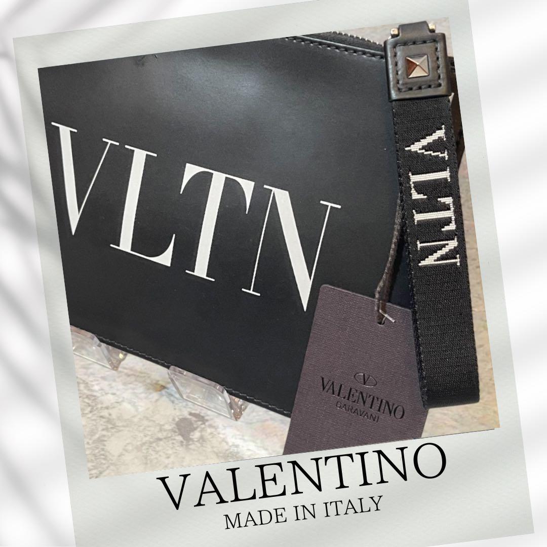 VALENTINO《ヴァレンティノ》透明PVCポーチ ショルダークリアバッグ美品