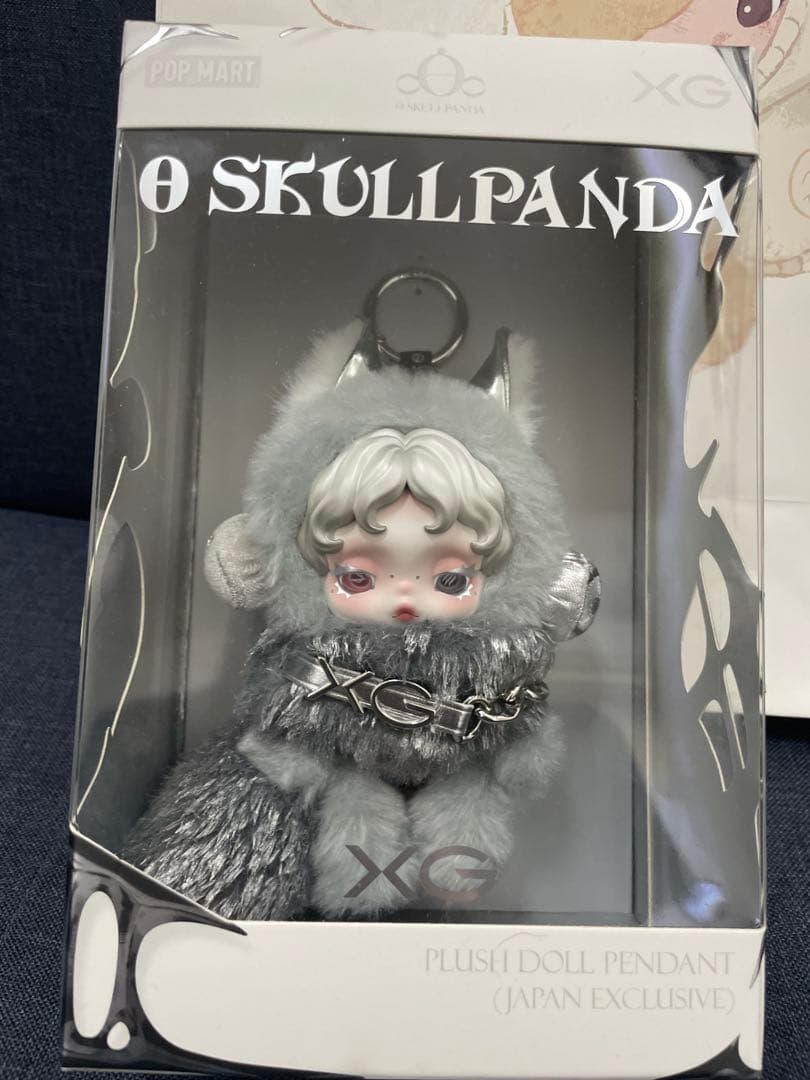 スカルパンダ SKULLPANDA XG ぬいぐるみ ショッパー付き 即納】【新品】【正規品】SKULLPANDA × XG ぬいぐるみペンダント【日本