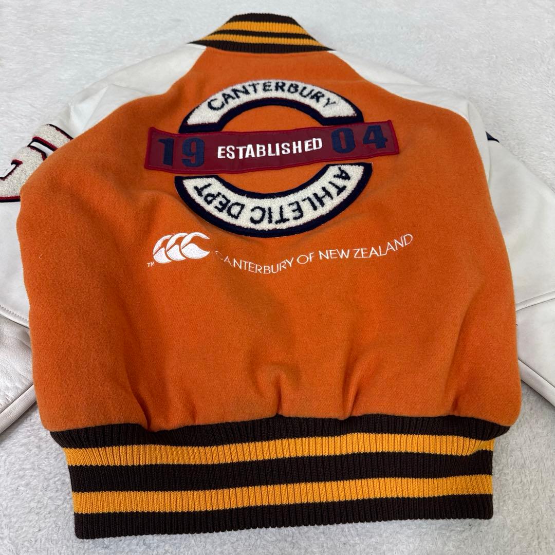 CANTERBURY カンタベリー スタジャン 牛革使用 内キルティング加工