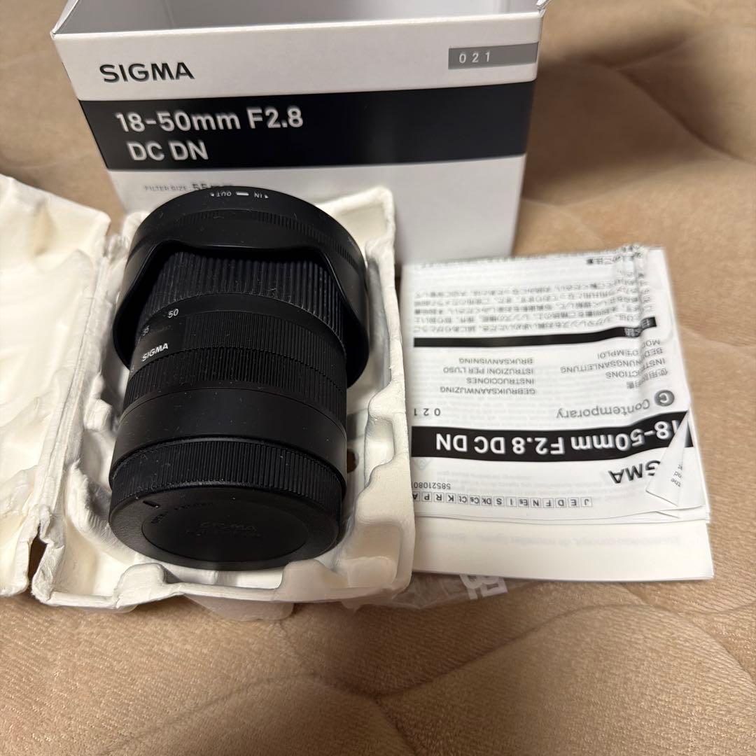 SIGMA 18-50mm F2.8 DC DN ソニーEマウント
