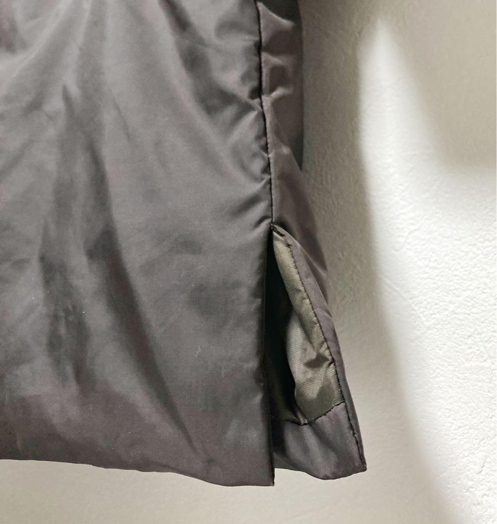 Papas パパス ステンカラー ロング ダウン コートフェザー 5％ L