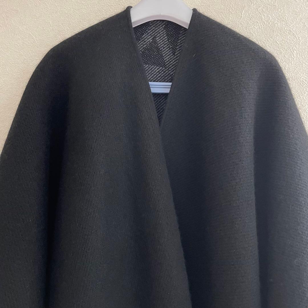 マッキントッシュ　ロンドン　ピュアカシミヤ　コート　マント　ポンチョ