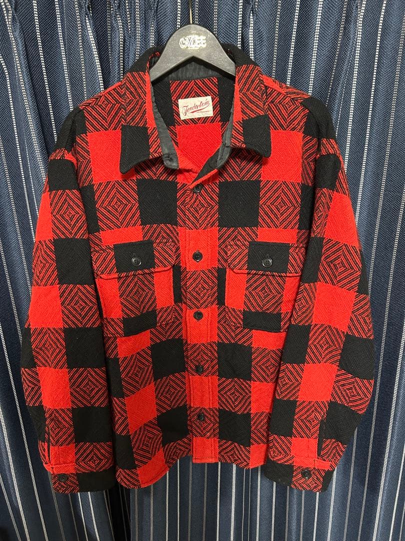 Tenderloin チェック柄フランネルジャケット 中古・古着通販】TENDERLOIN (テンダーロイン) バッファローチェック