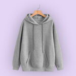 Grey Pullover Hoodie